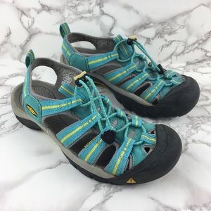 Keen Newport 2 Hiking Sandals Size 7 Aqua